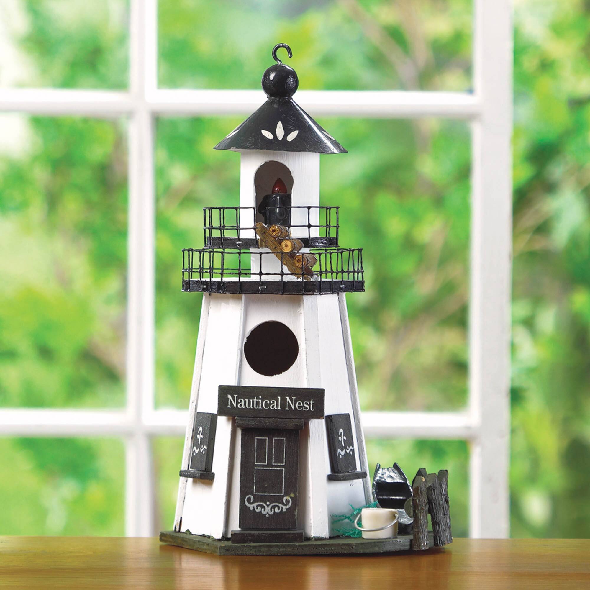 12.25" Nautical Nest Birdhouse